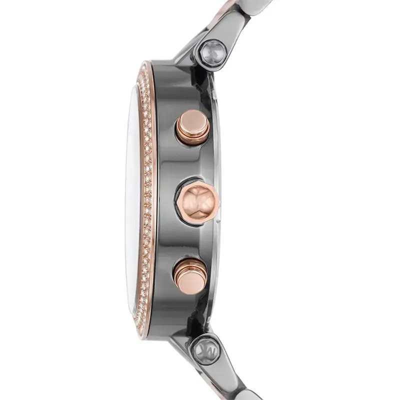 Michael Kors Parker Gunmetal Dial Casual Ladies Watch- MK6440